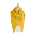 Mulheres Senhoras Venda quente Macio Longo Gracioso Pashmina Cashmere cachecol e borlas de urdidura Design inverno quente para meninas